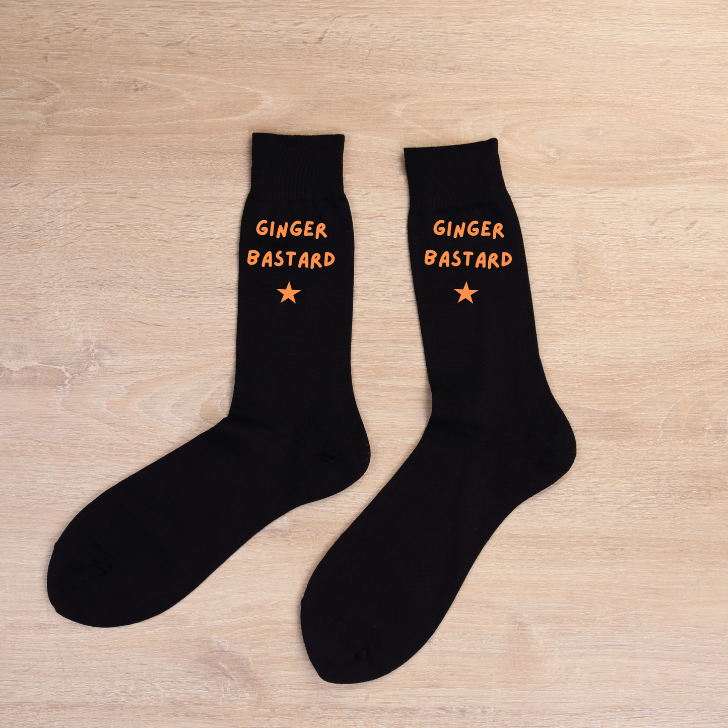 Funny Custom Text Socks - Unisex Novelty Gift