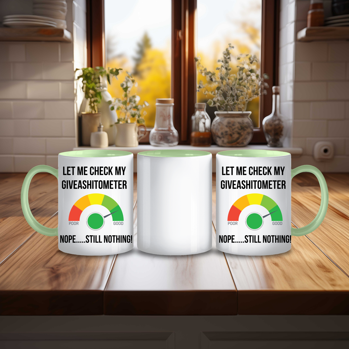 Give A Shit O ' Metre Mug