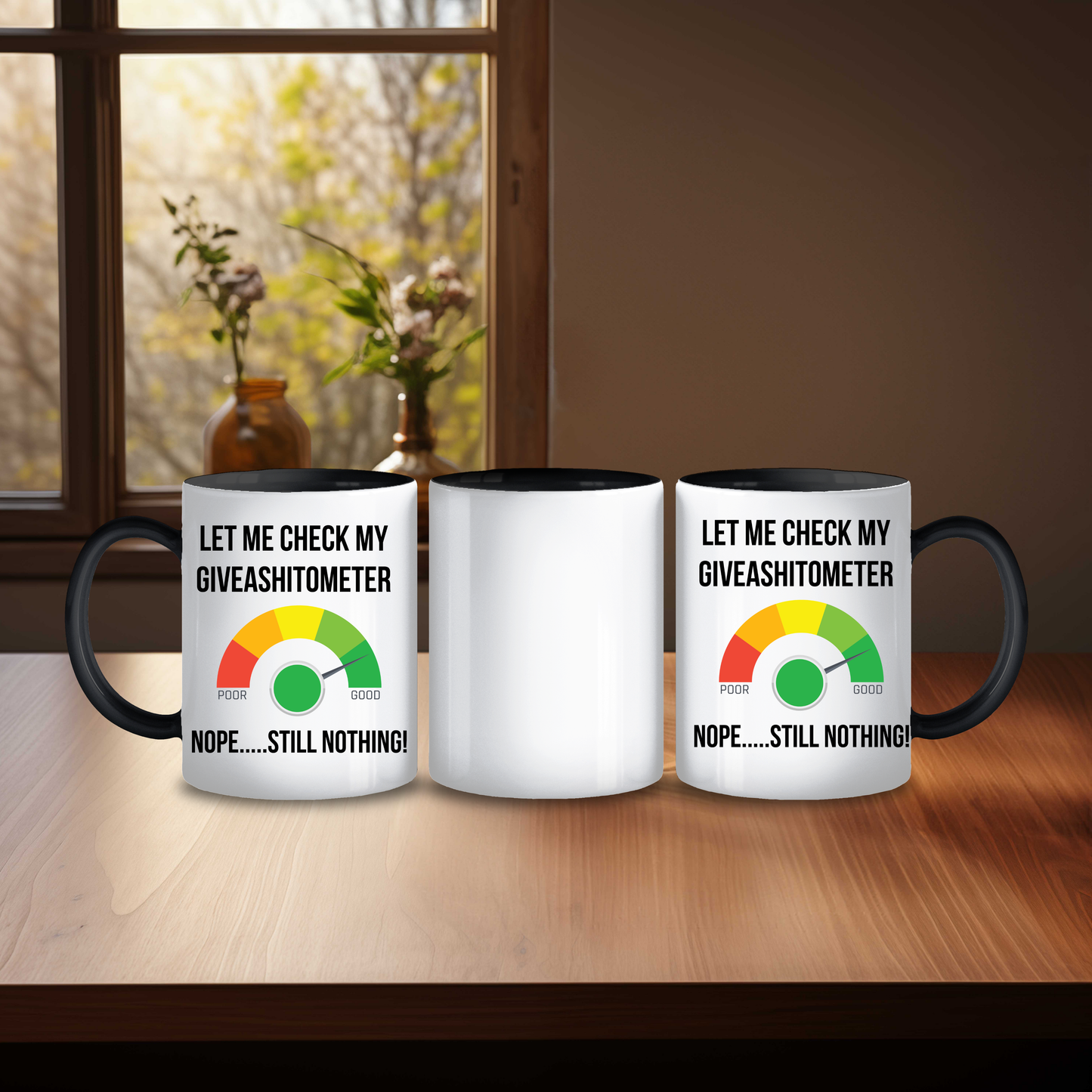 Give A Shit O ' Metre Mug