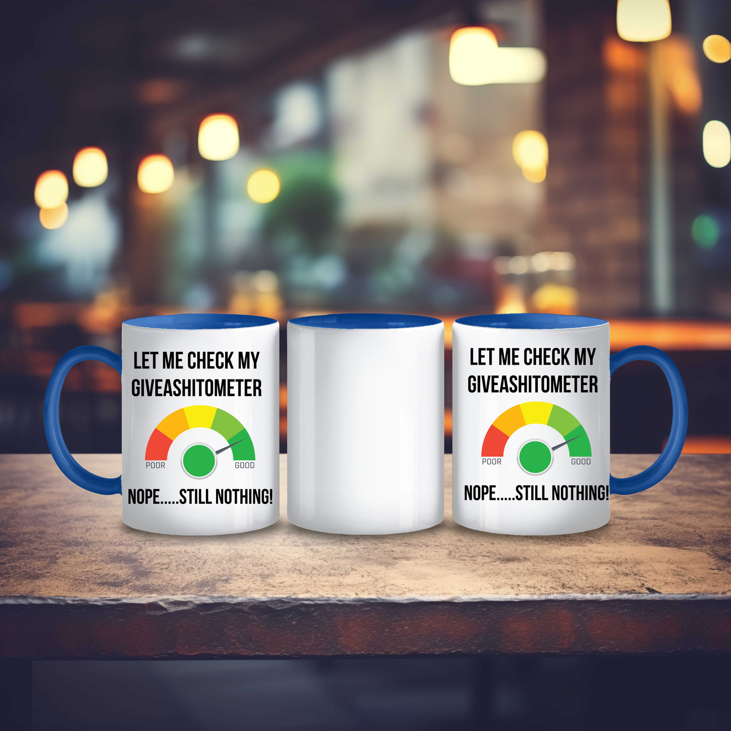Give A Shit O ' Metre Mug
