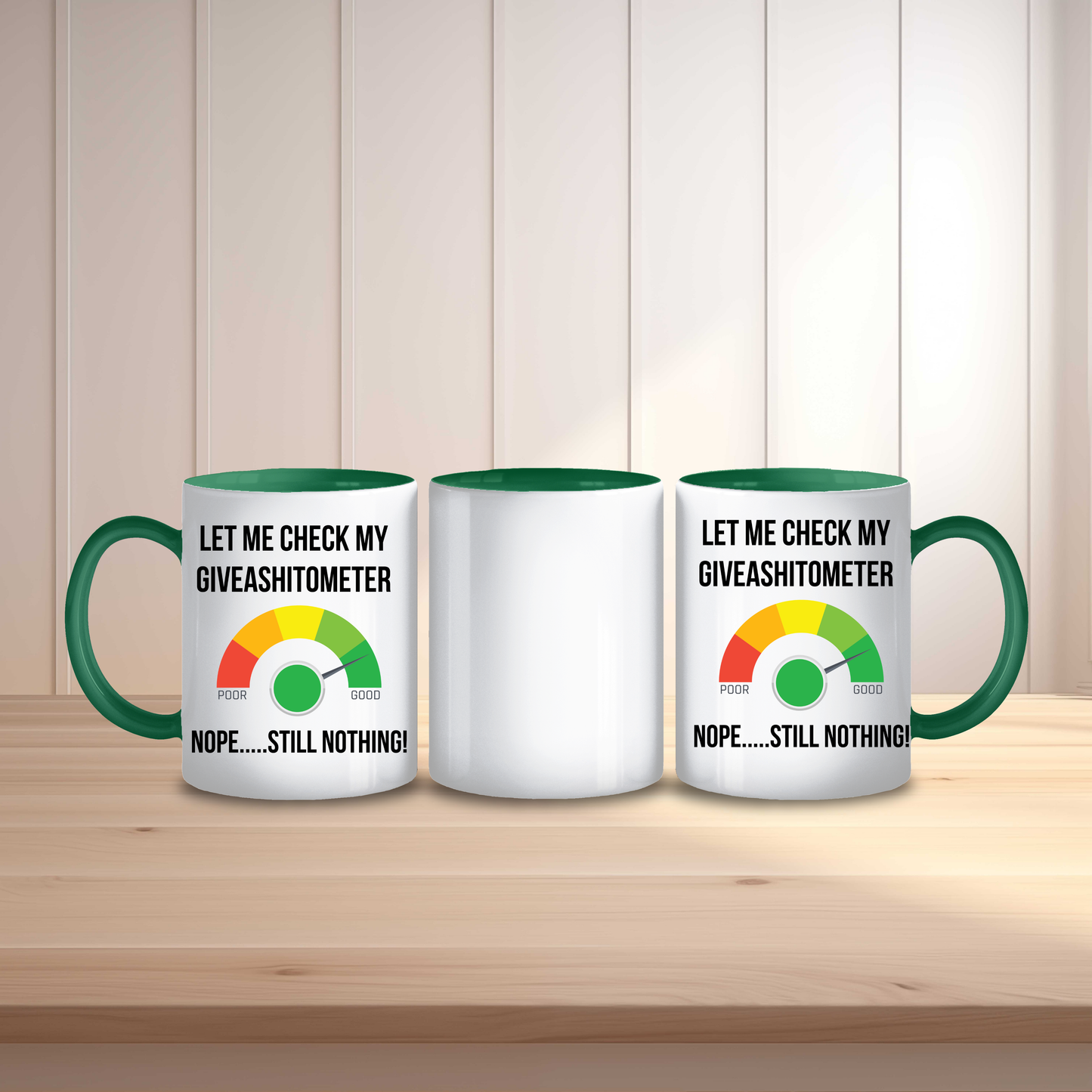 Give A Shit O ' Metre Mug