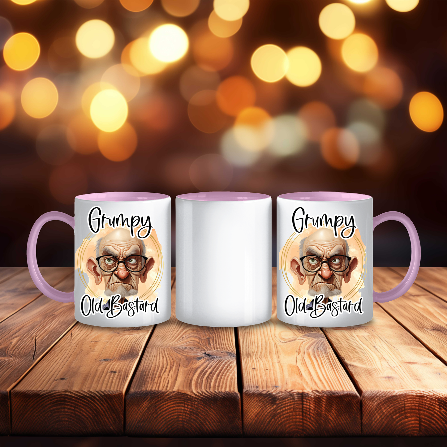 Funny "Grumpy Old Bastard" Coffee Mug