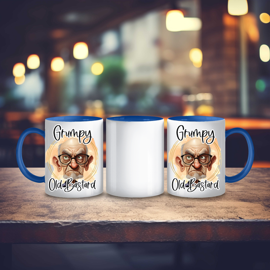 Funny "Grumpy Old Bastard" Coffee Mug