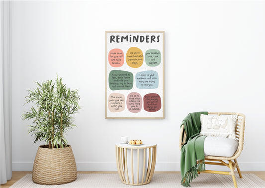 Words of Support Reminders Print