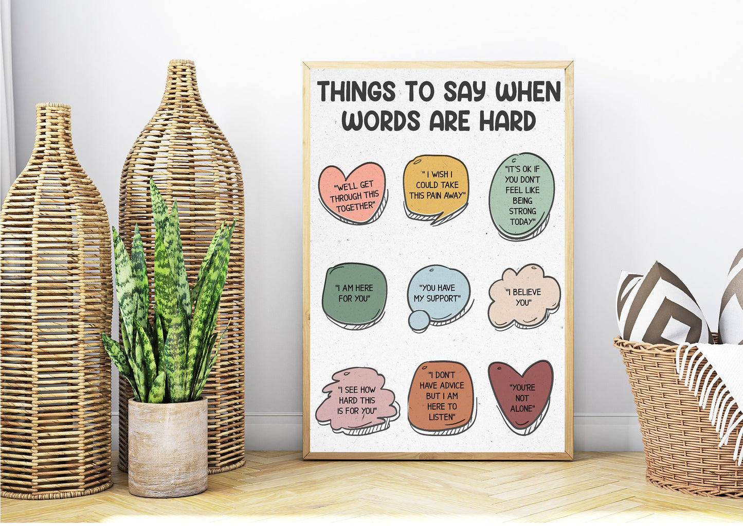 Words of Support Print