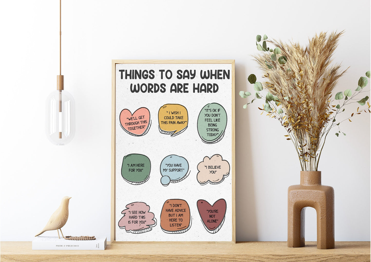 Words of Support Print