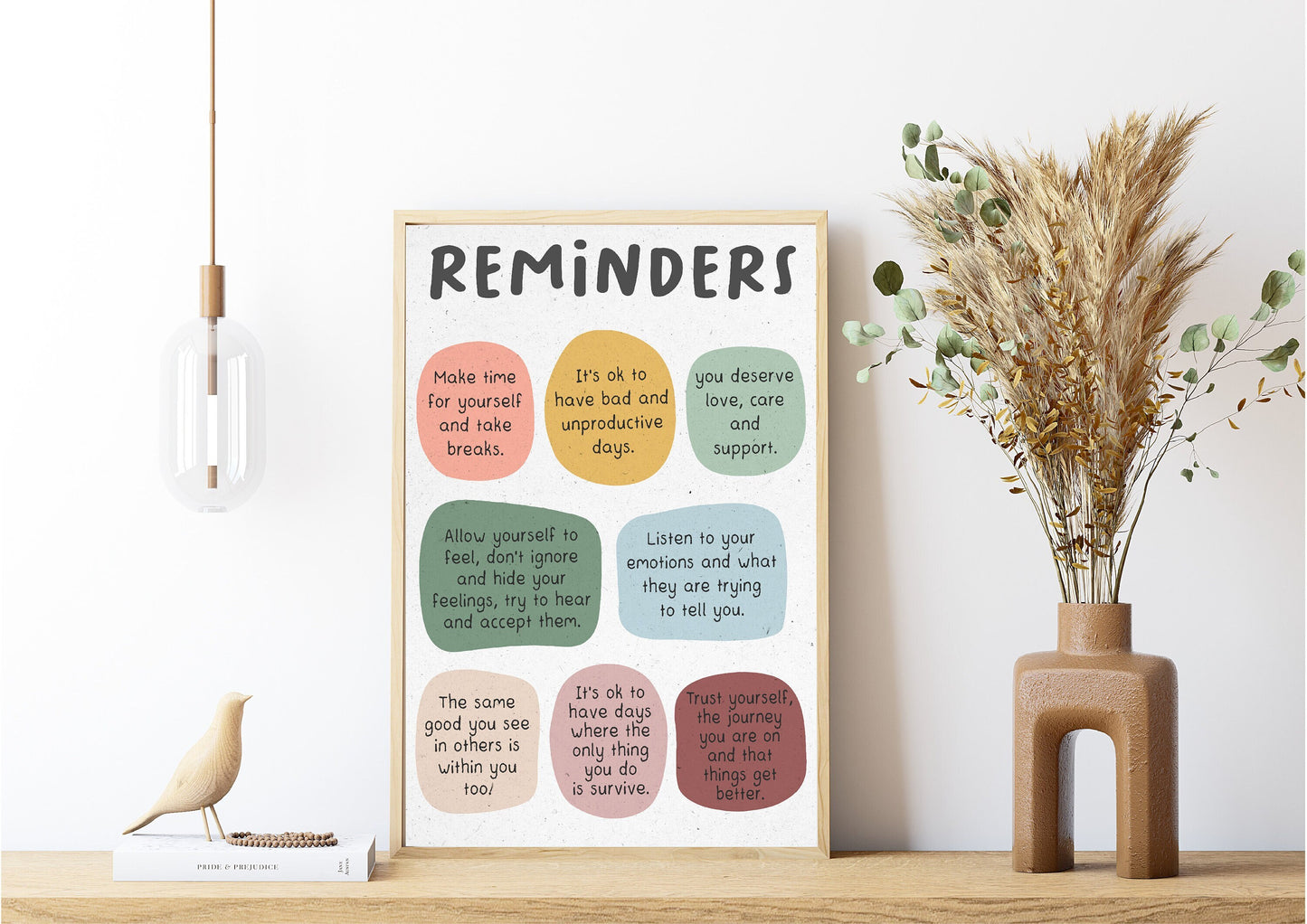 Words of Support Reminders Print