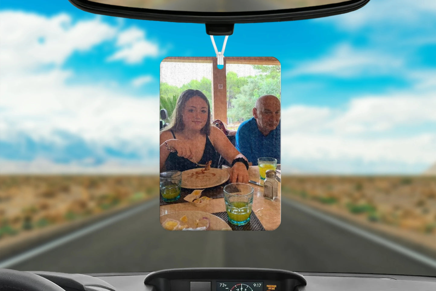 Personalised Photo Car Air Freshener