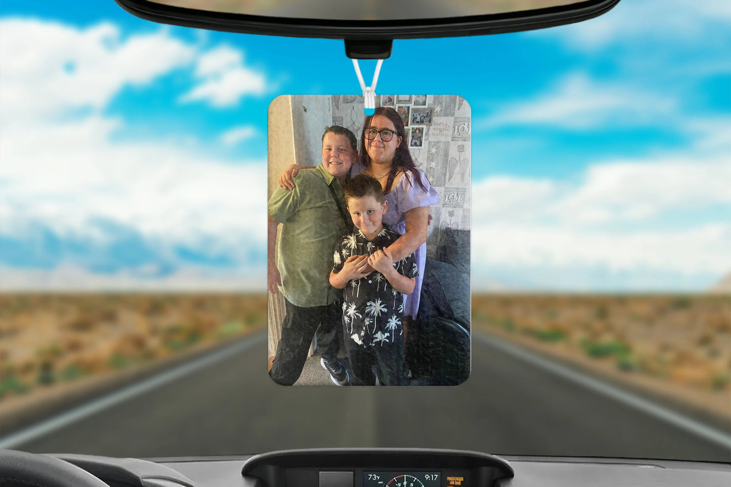 Personalised Photo Car Air Freshener
