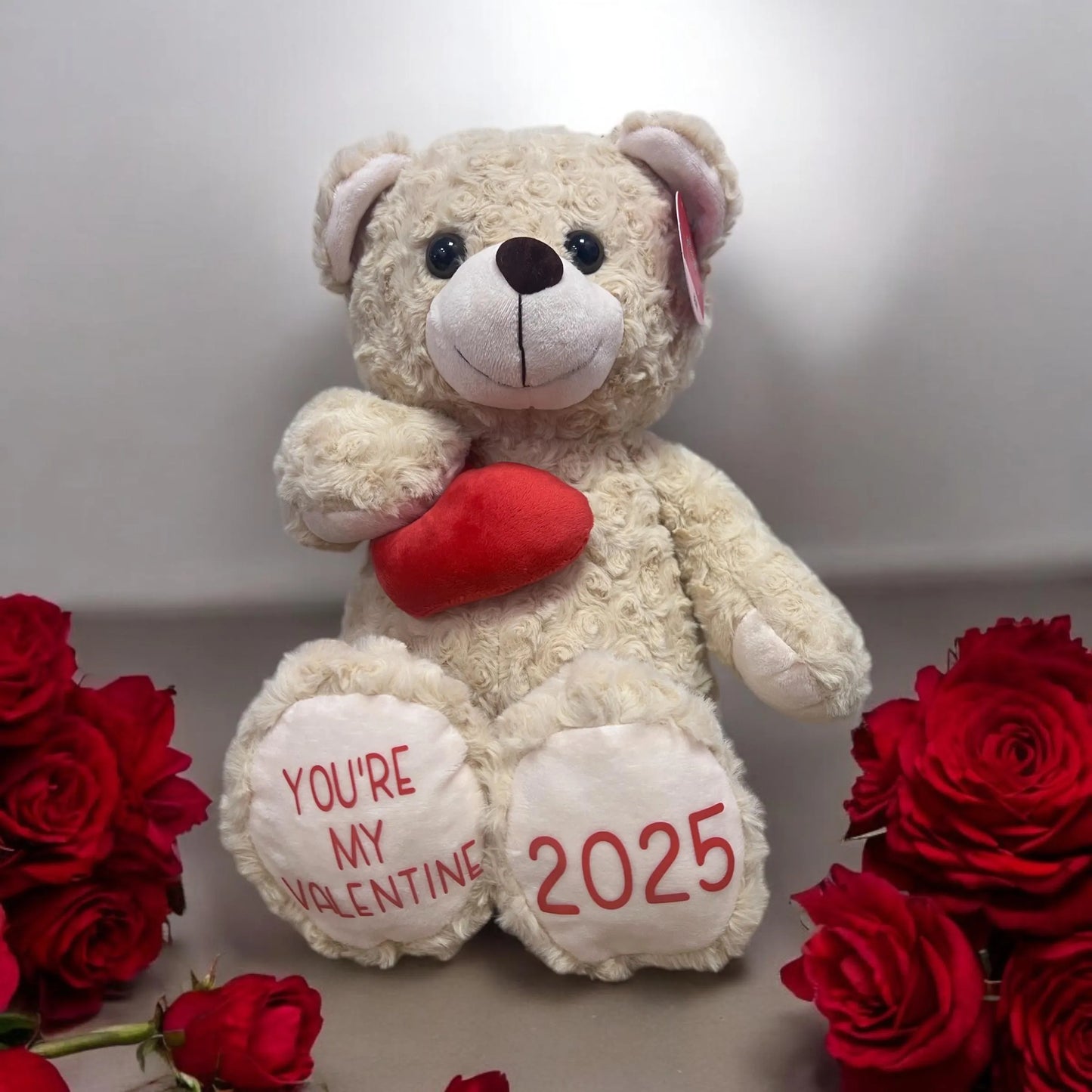 Personalised Valentines Day Bear, Valentines Plush