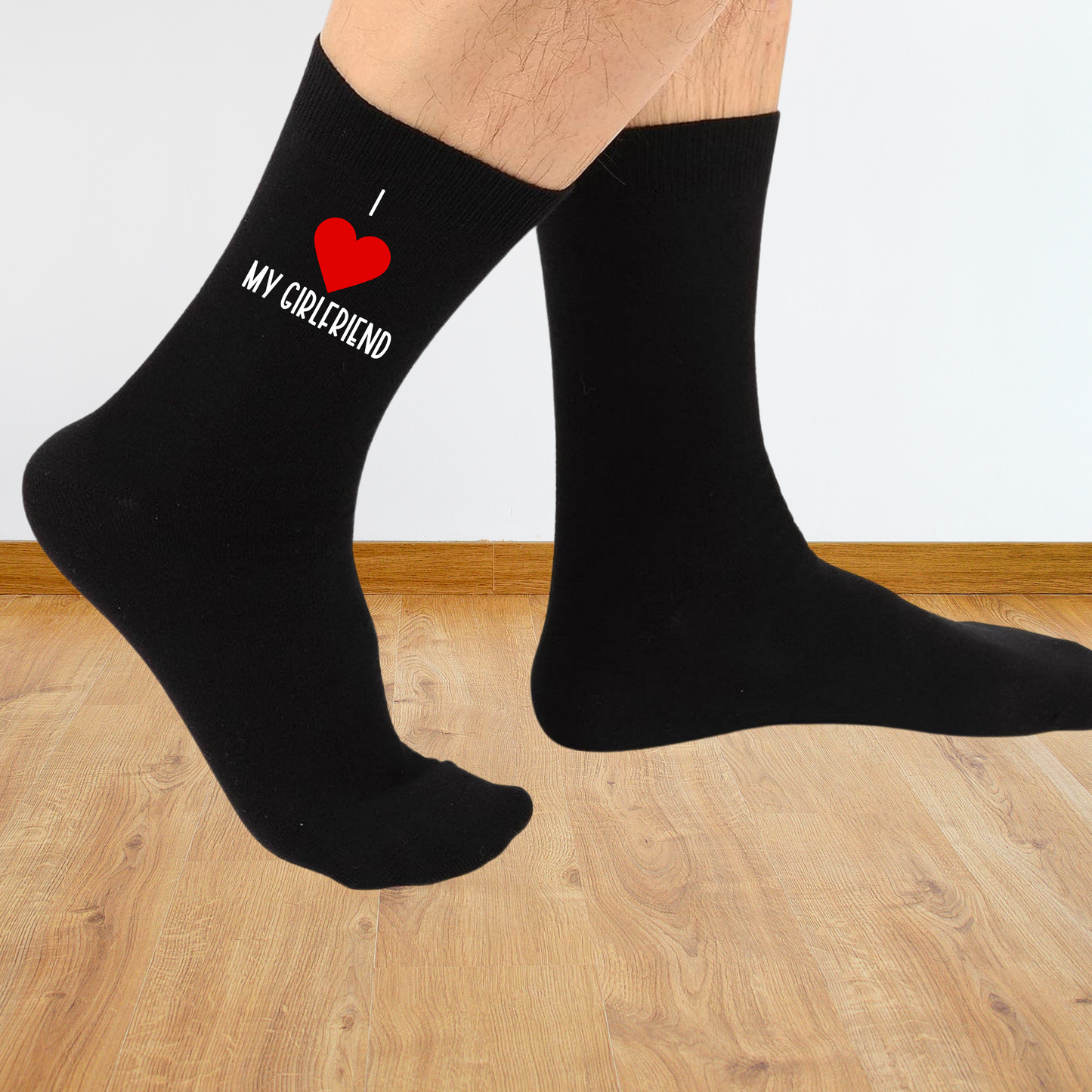 Funny Custom Text Socks - Unisex Novelty Gift