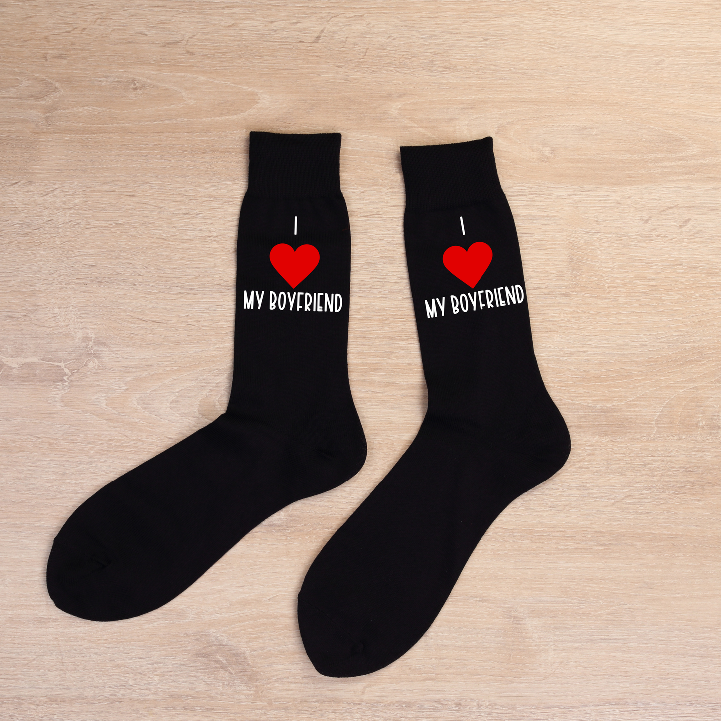 Funny Custom Text Socks - Unisex Novelty Gift