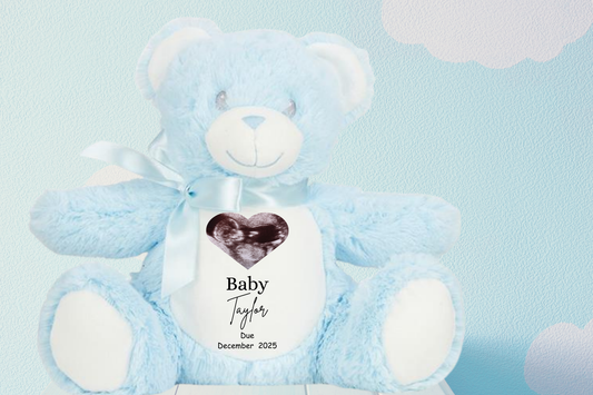 Personalised Ultrasound Scan Teddy Bear