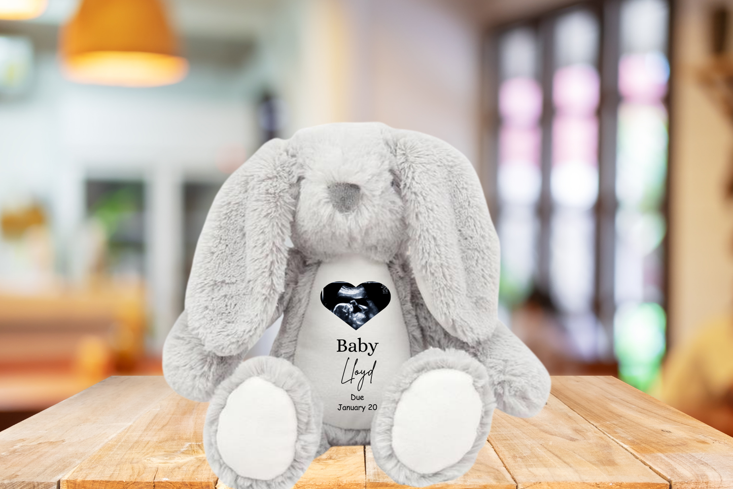 Personalised Ultrasound Scan Teddy Bear
