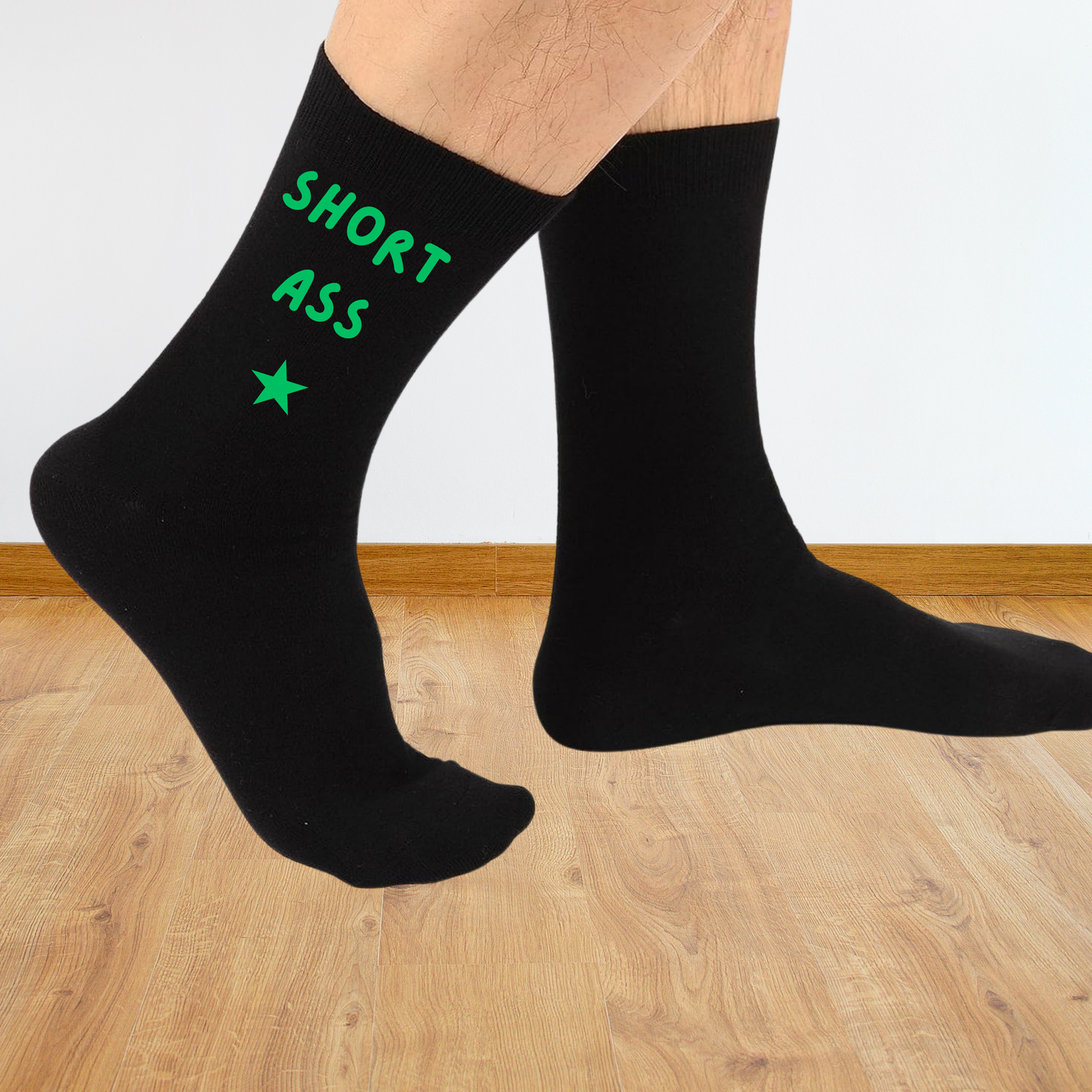 Funny Custom Text Socks - Unisex Novelty Gift