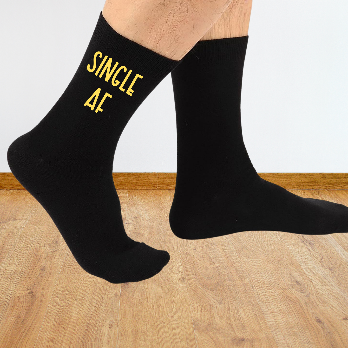 Funny Custom Text Socks - Unisex Novelty Gift