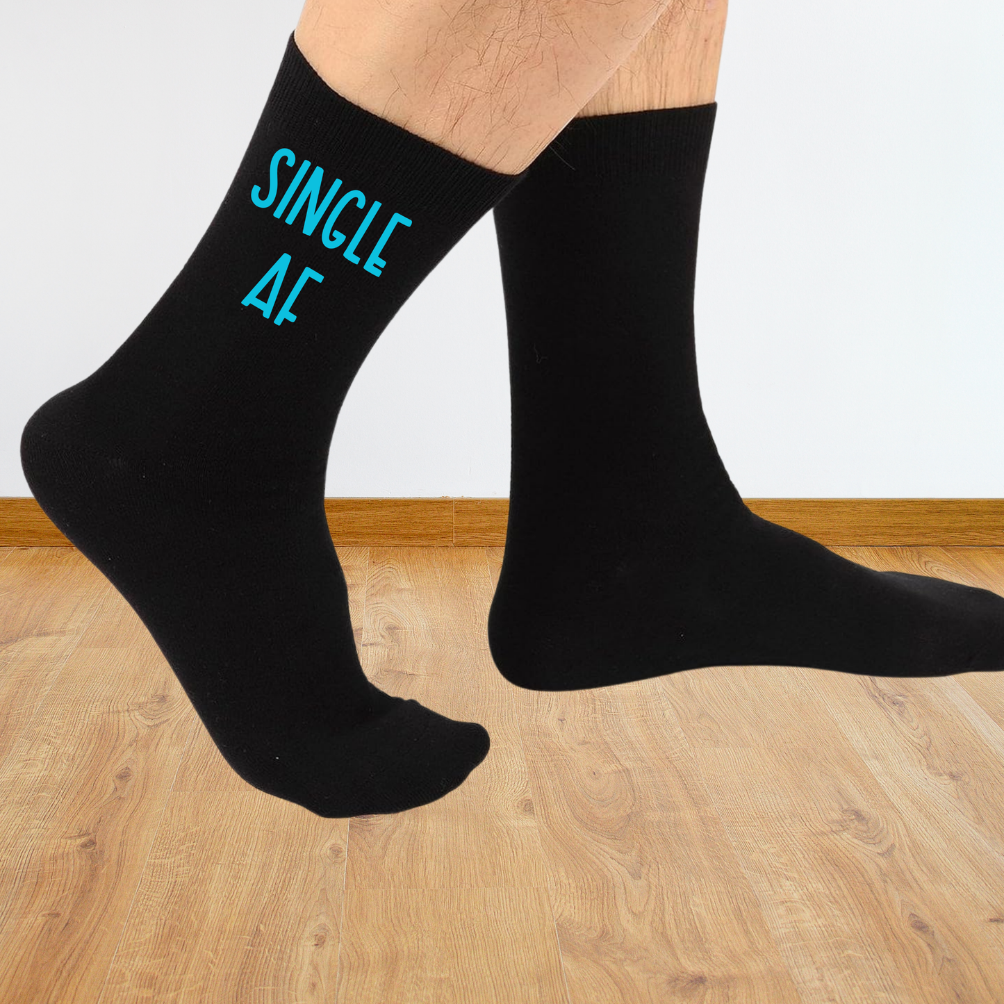 Funny Custom Text Socks - Unisex Novelty Gift