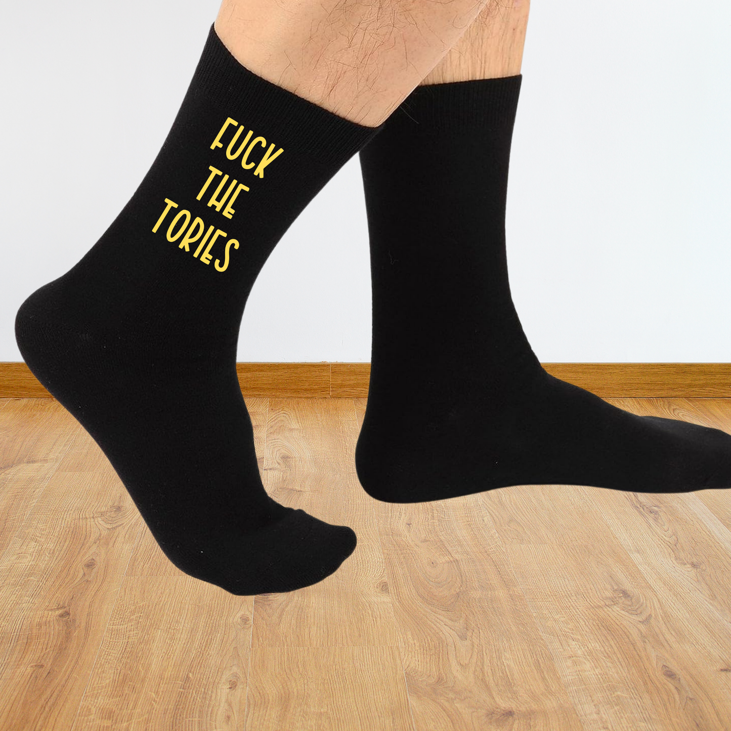 Funny Custom Text Socks - Unisex Novelty Gift